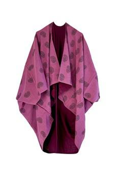 JIVA Cotton Kimono Purple Paisley via JULAHAS