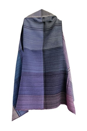 NEW! PLAID Wool Cape Serenity from JULAHAS