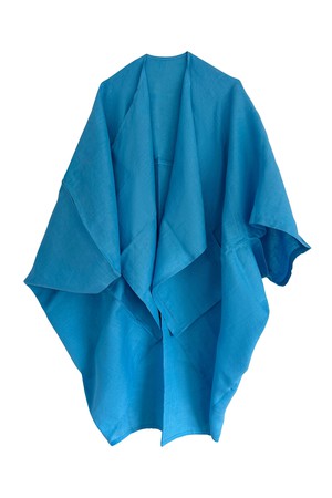 NEW! LINEN Kimono Aqua Blue from JULAHAS