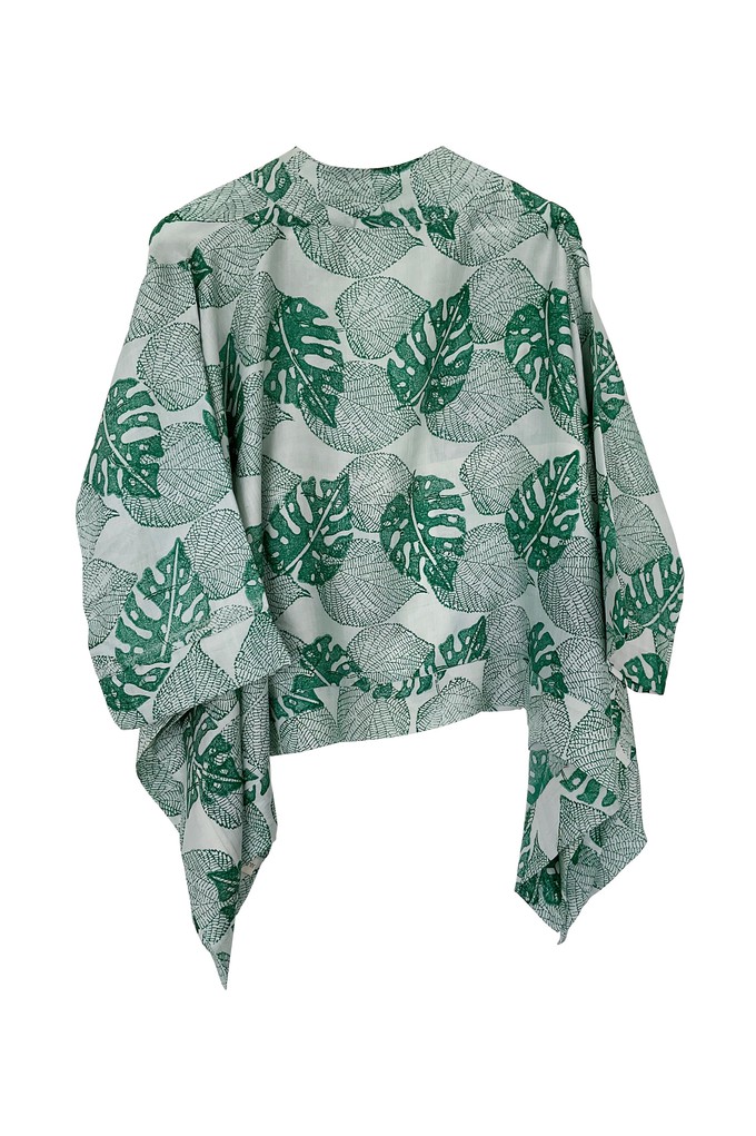 NEW! Peace Silk Jacket Monstera from JULAHAS