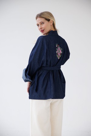 NEW! Embroidered Belted Overlay Denim from JULAHAS