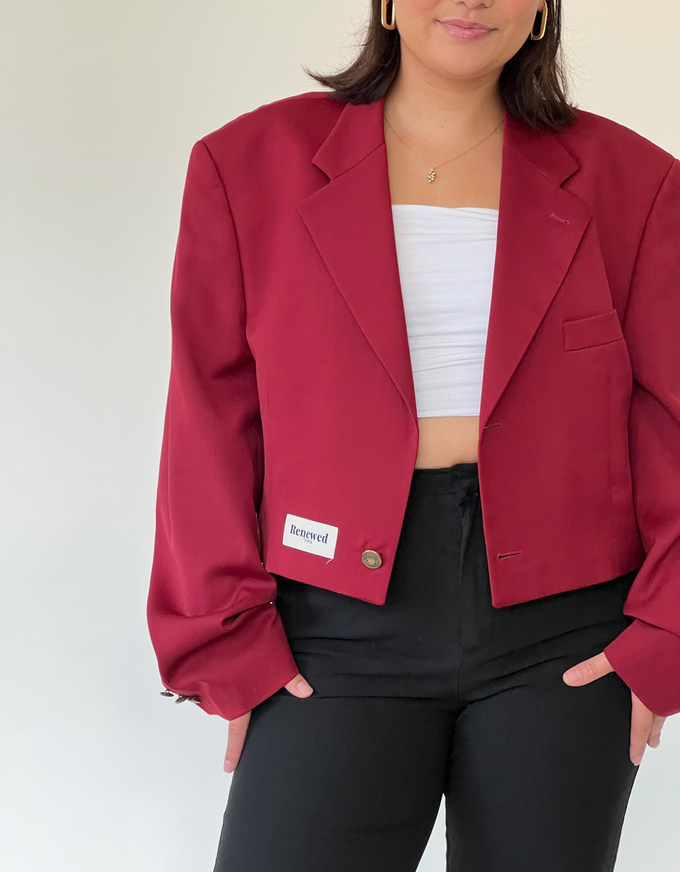 Harry cropped blazer from JUNGL