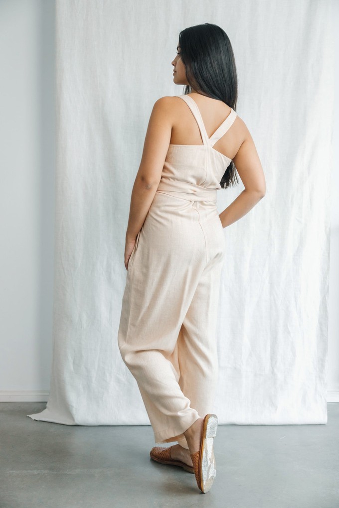 Hanf/Tencel Jumpsuit Suvan Sand from Jyoti - Fair Works