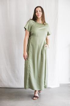 Modal Kleid Ishani Matcha via Jyoti - Fair Works