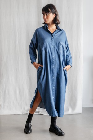 Bio-Baumwolldenim Kleid Ananya Denim from Jyoti - Fair Works