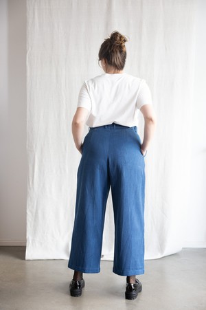 Bio-Baumwolldenim Culotte Awa Denim from Jyoti - Fair Works