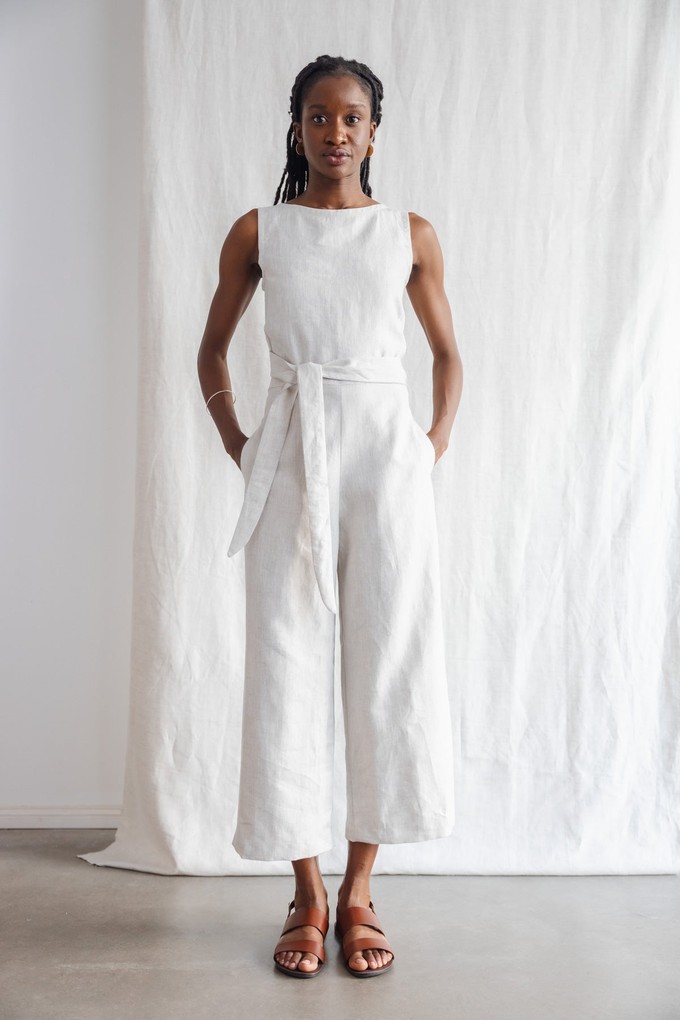 Hanf Jumpsuit Anusha Greige from Jyoti - Fair Works