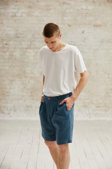 Bio-Baumwoll Shorts Heet Ozean via Jyoti - Fair Works