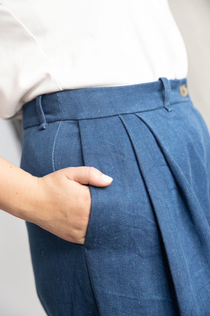 Bio-Baumwolldenim Culotte Awa Denim from Jyoti - Fair Works