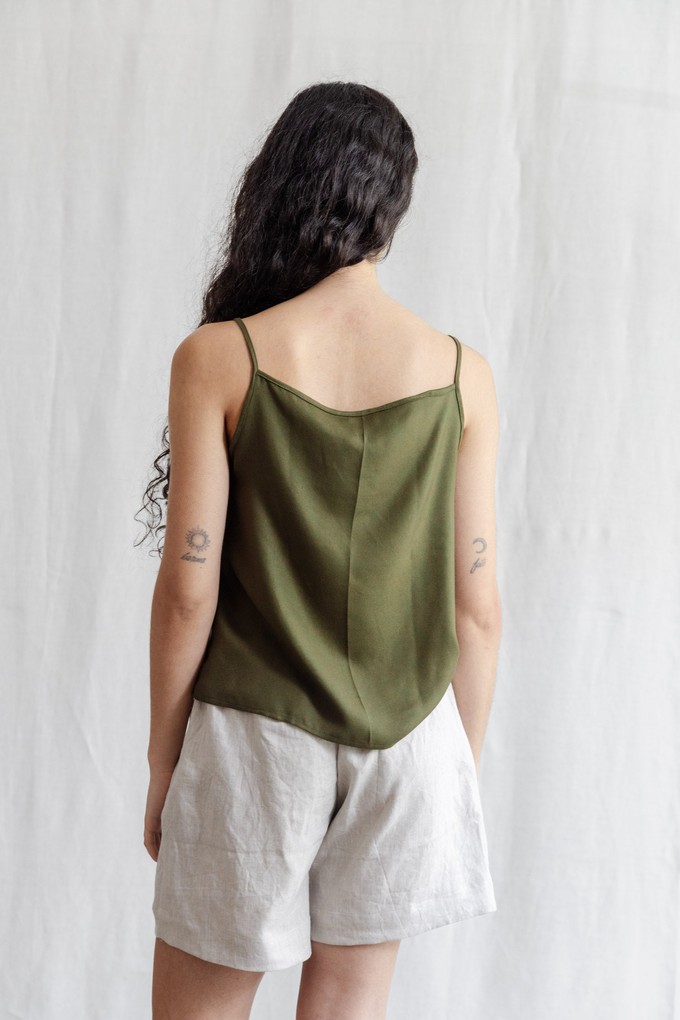 Modal Trägertop Leela Khaki from Jyoti - Fair Works