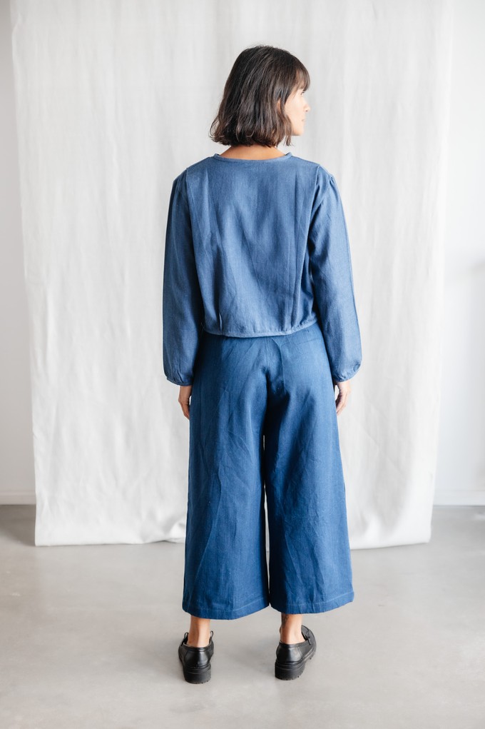 Bluse Nishi  Denim from Jyoti - Fair Works