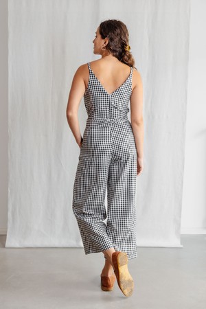 Bio-Baumwoll Jumpsuit Parva Kariert from Jyoti - Fair Works