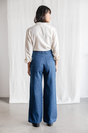 Bio-Baumwolldenim Hose Tushar Denim from Jyoti - Fair Works