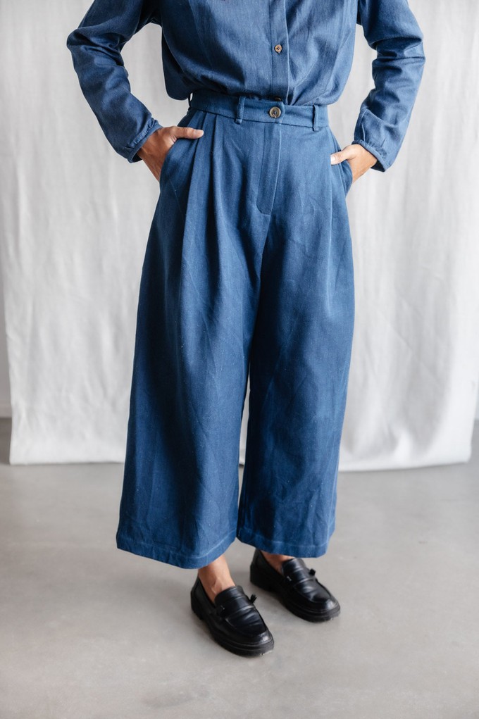 Bio-Baumwolldenim Culotte Awa Denim from Jyoti - Fair Works