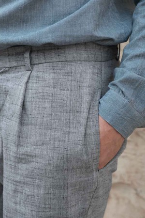 Baumwoll Shorts Heet Grau from Jyoti - Fair Works