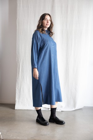 Bio-Baumwolldenim Kleid Ananya Denim from Jyoti - Fair Works