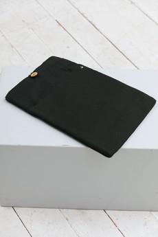 Bio-Baumwoll Laptoptasche Latur Schwarz via Jyoti - Fair Works