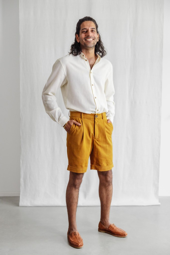 Bio-Baumwoll Shorts Heet Curry from Jyoti - Fair Works