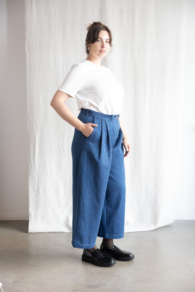 Bio-Baumwolldenim Culotte Awa Denim from Jyoti - Fair Works