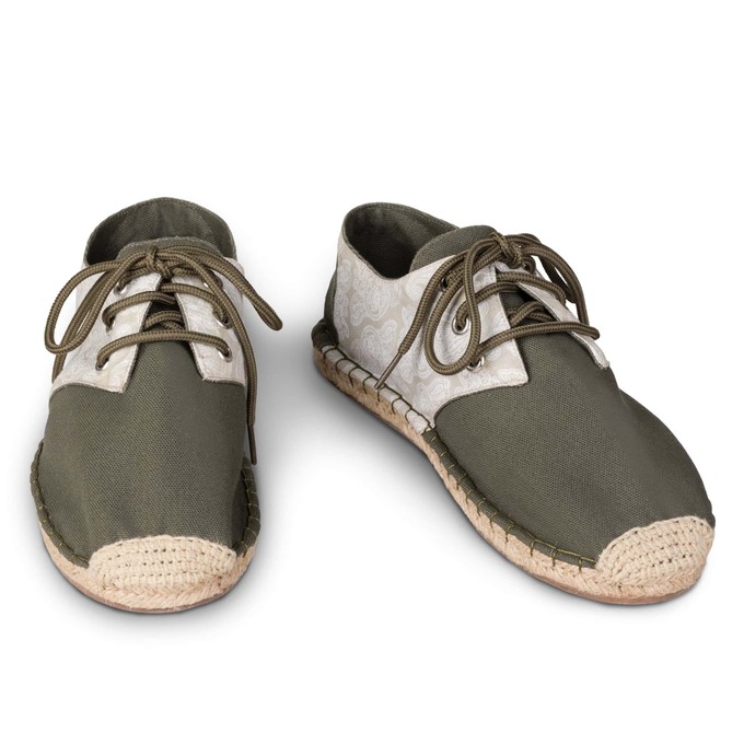 Boteh Lace Up Espadrilles for Women from Kingdom of Wow!