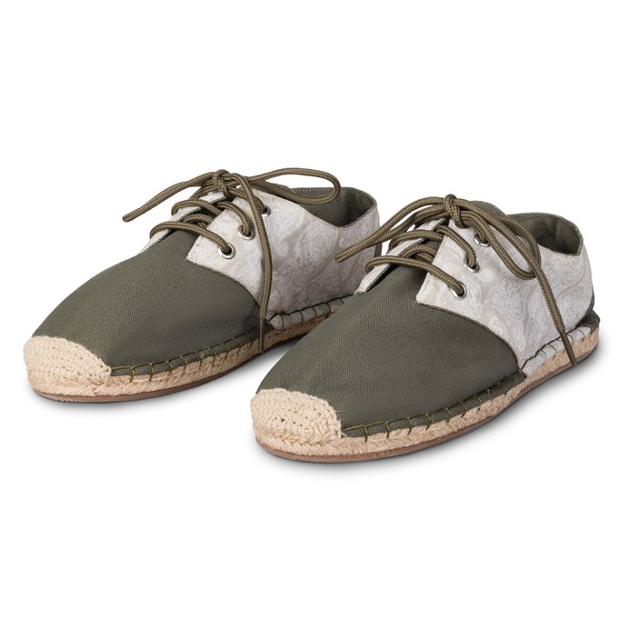 Boteh Lace Up Espadrilles for Women from Kingdom of Wow!