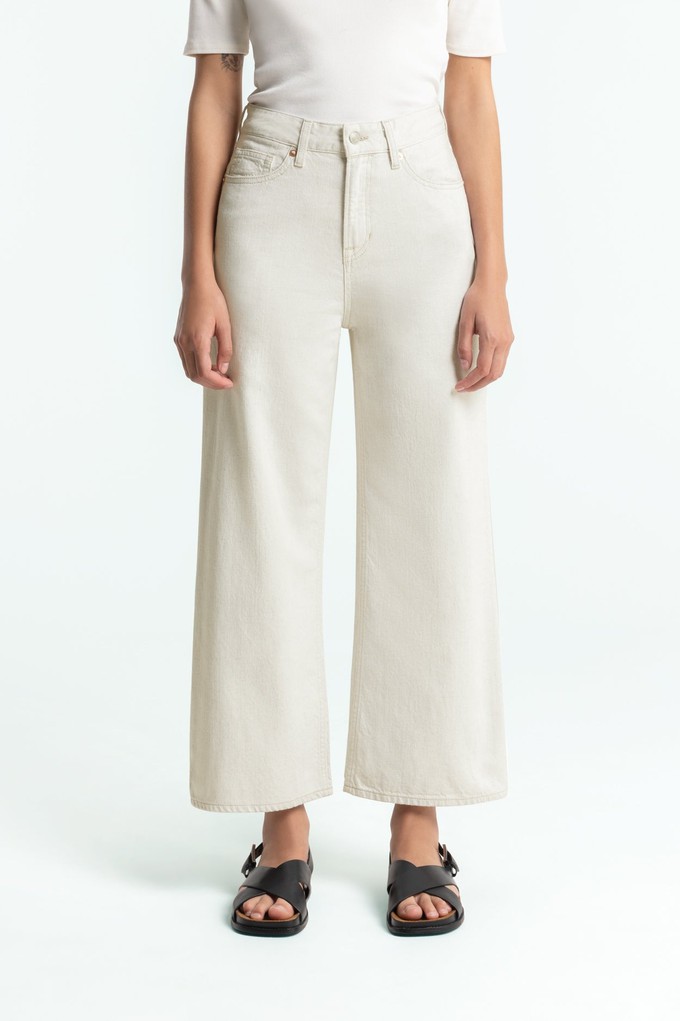 ELISABETH CROPPED | AMSTERDAM UNDYED from Kings of Indigo