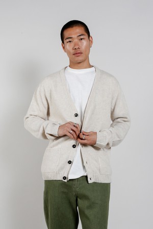 BATSA Wool Cardigan - Oat from KOMODO