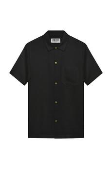 SPINDRIFT Corn Fabric Shirt - Black via KOMODO