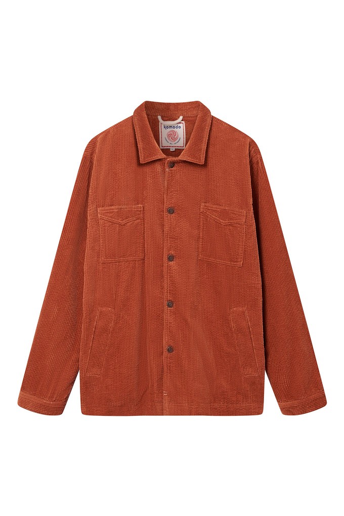 STANLEY Organic Cotton Corduroy Jacket - Ginger from KOMODO