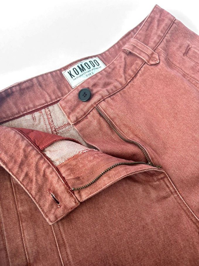 YAKA TROUSER - Red Wash from KOMODO