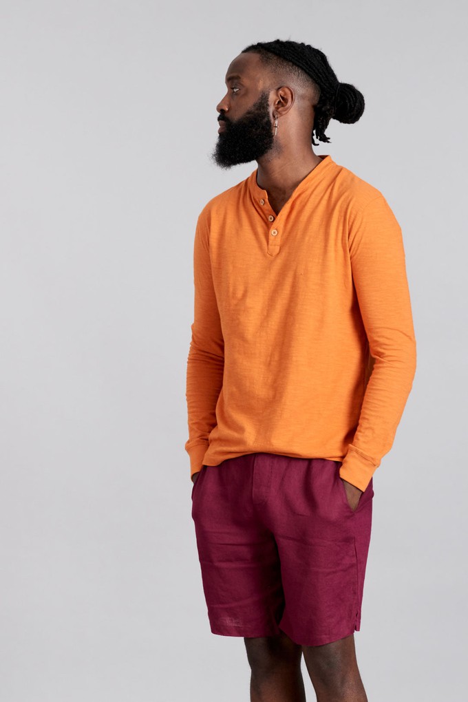 ARLO -  Organic Cotton Top Burnt Orange from KOMODO