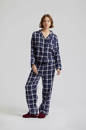 JIM JAM Womens Organic Cotton Pyjama Bottoms - Dark Navy from KOMODO