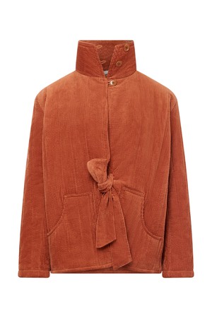 KENEILA Organic Cotton Corduroy Coat - Ginger from KOMODO