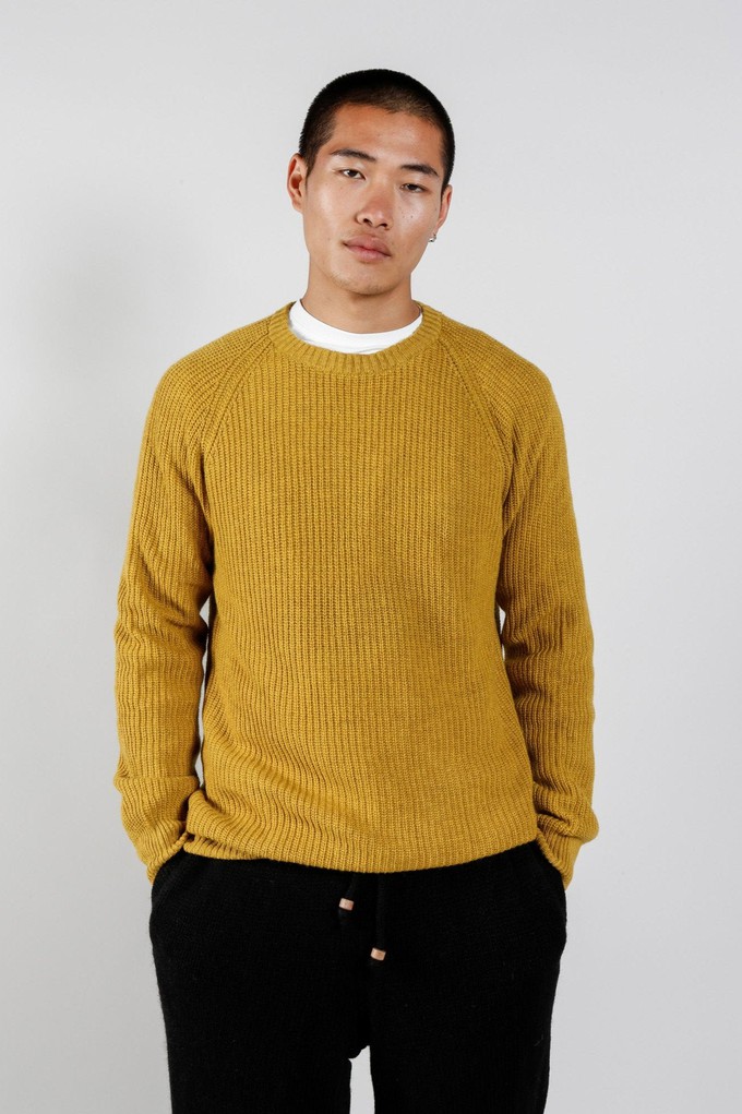 GIOVANNI Wool Blend Jumper - Mustard from KOMODO