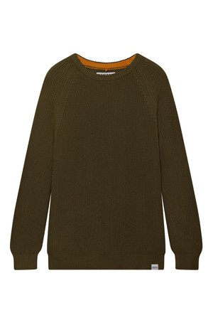 SERGIO - Organic Cotton Jumper Khaki from KOMODO