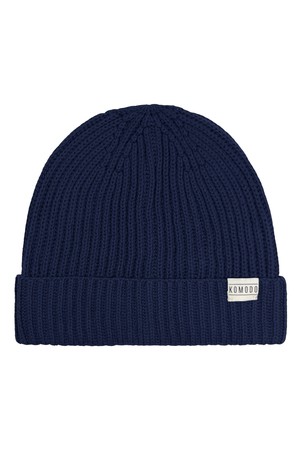 TOWN Organic Cotton Beenie Hat - Navy from KOMODO