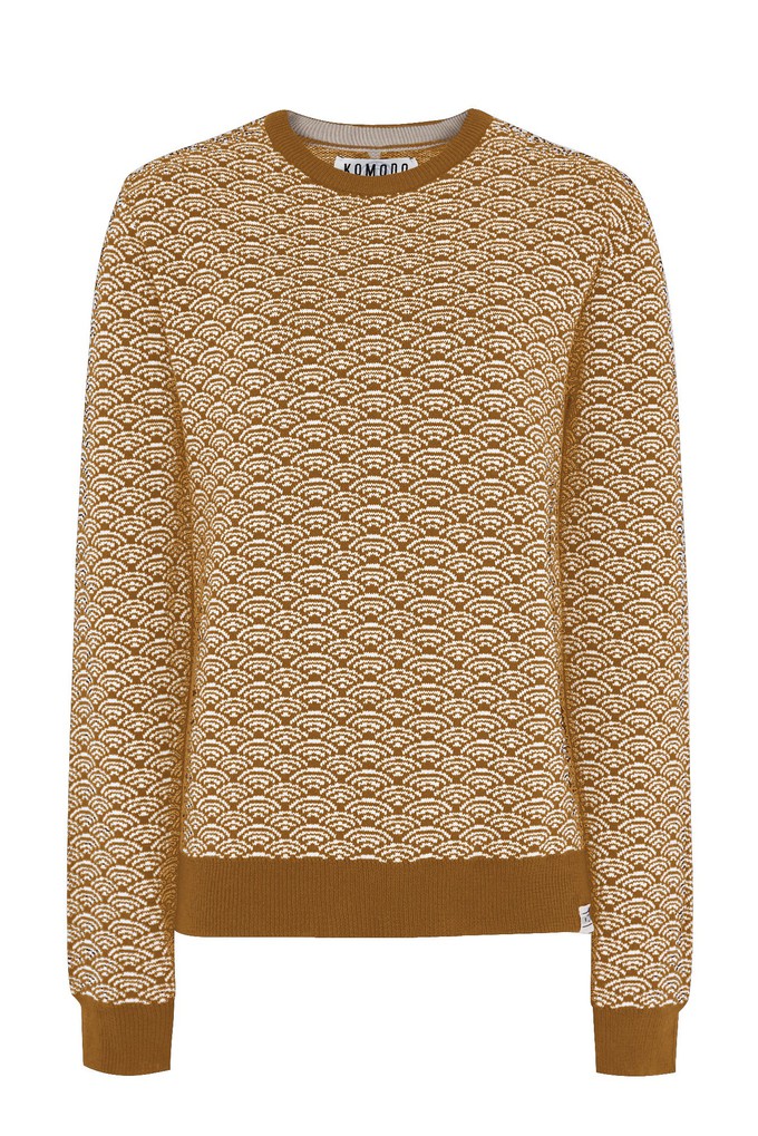 TARA - Organic Cotton Jumper Mustard from KOMODO