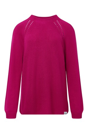 ATLANTA Wool Blend Jumper - Fuschia from KOMODO