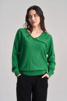 CLOVER - Cotton Tencel Jumper - Jungle Green via KOMODO