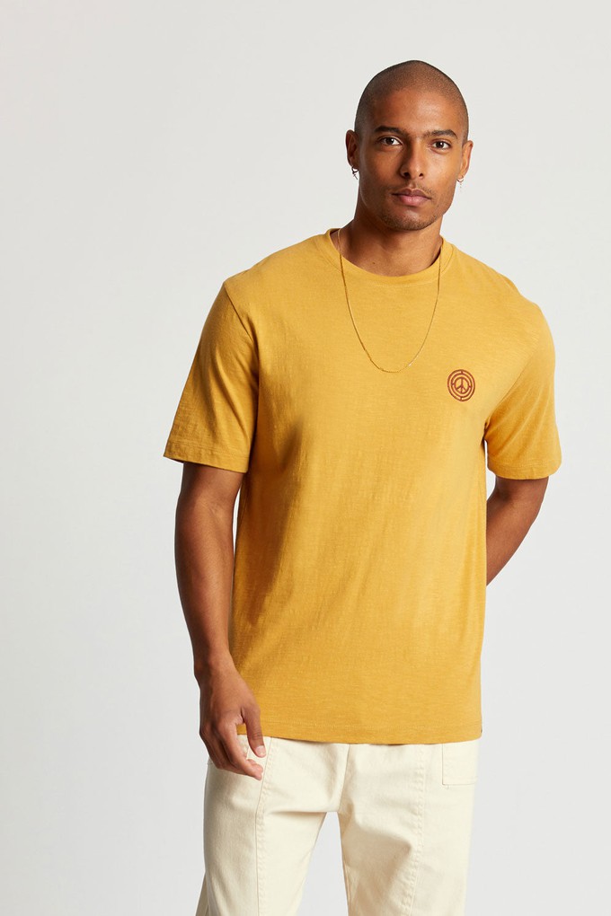 KIN Mens GOTS Organic Cotton Tee - Honey from KOMODO