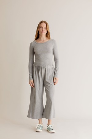 DIANA Lounge Pant - GOTS Organic Cotton Grey from KOMODO