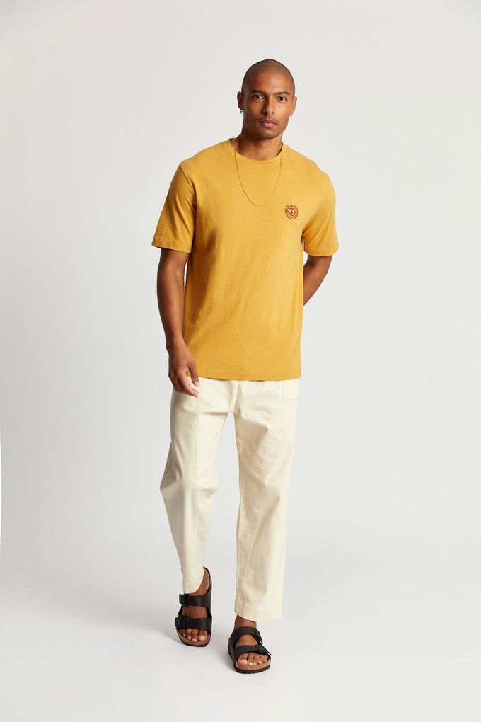 KIN Mens GOTS Organic Cotton Tee - Honey from KOMODO