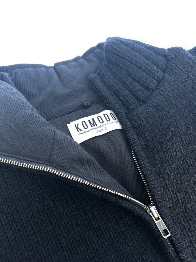 BUNJI Wool Jacket - Black from KOMODO