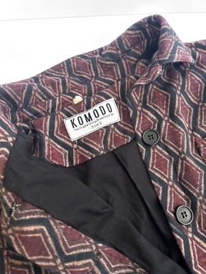 GINA Organic Cotton Overshirt - Batik Diamond from KOMODO