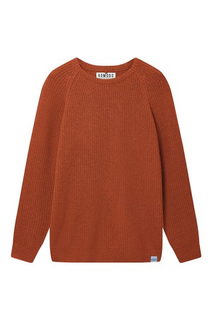 FOG Jumper - GOTS Organic Cotton Orange from KOMODO