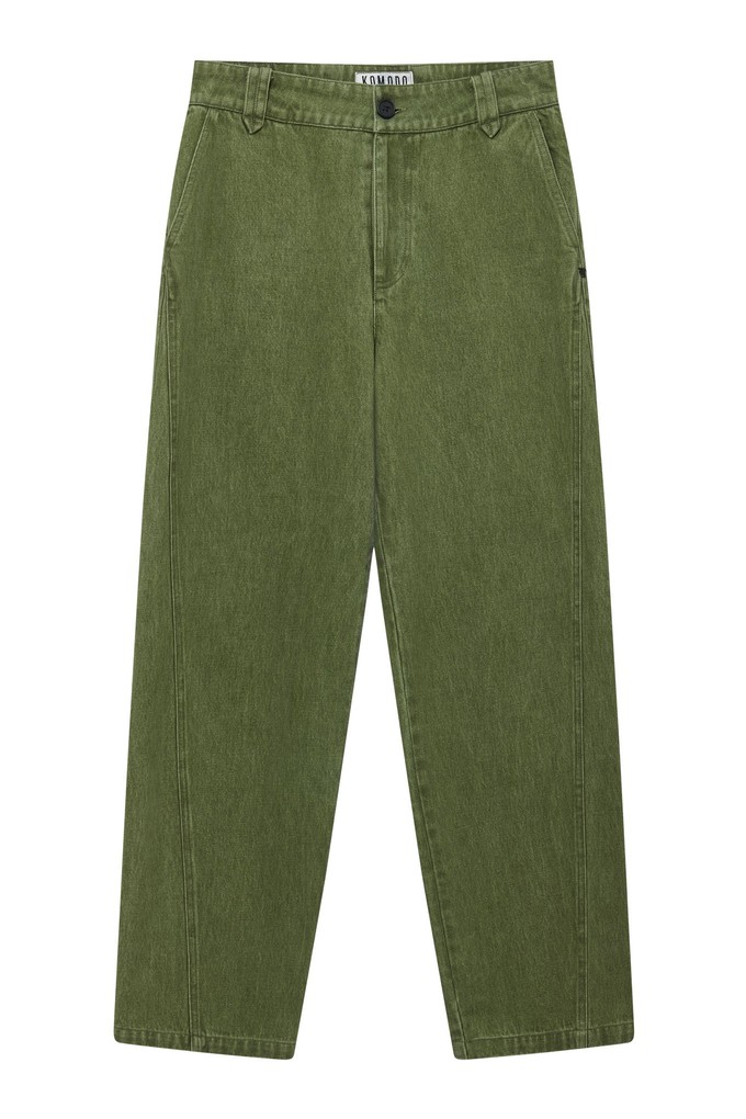 MAKULU Organic Cotton Trouser - Green Wash from KOMODO