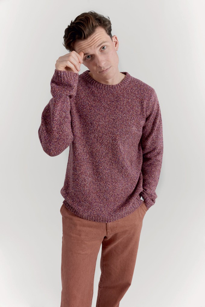 WOLF Merino Wool Jumper - Cherry from KOMODO