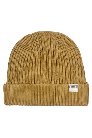 TOWN Organic Cotton Beenie Hat - Camel from KOMODO