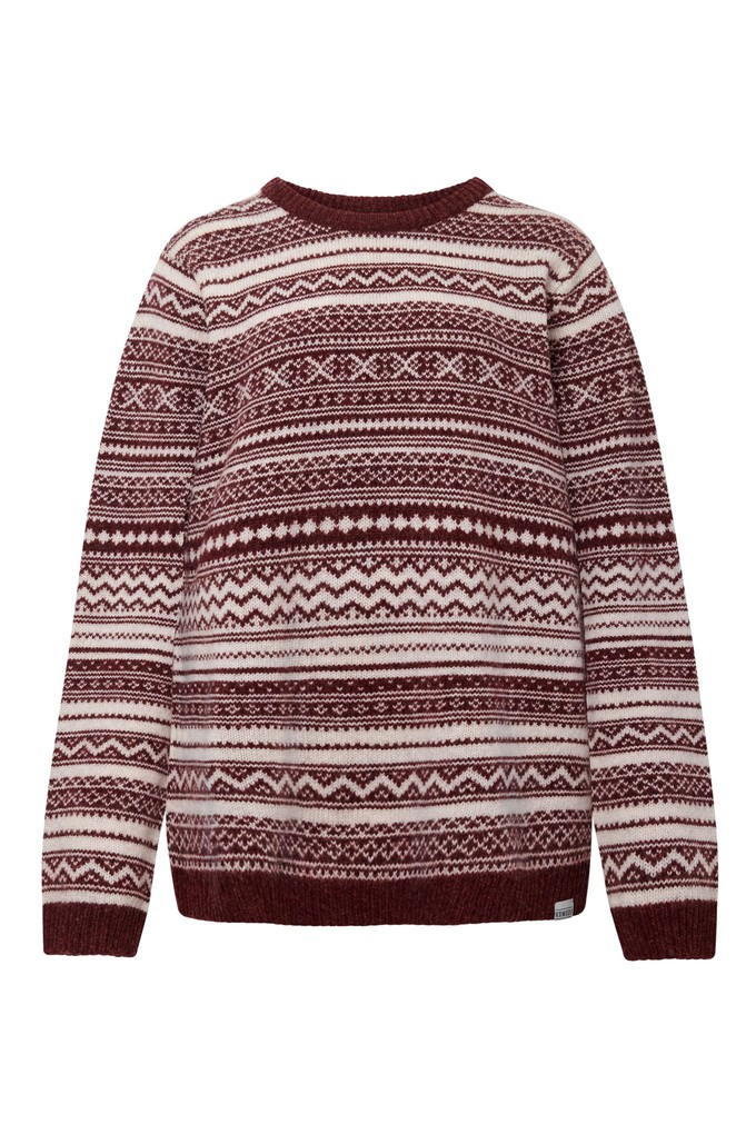 NOEL Wool Jumper - Chestnut from KOMODO