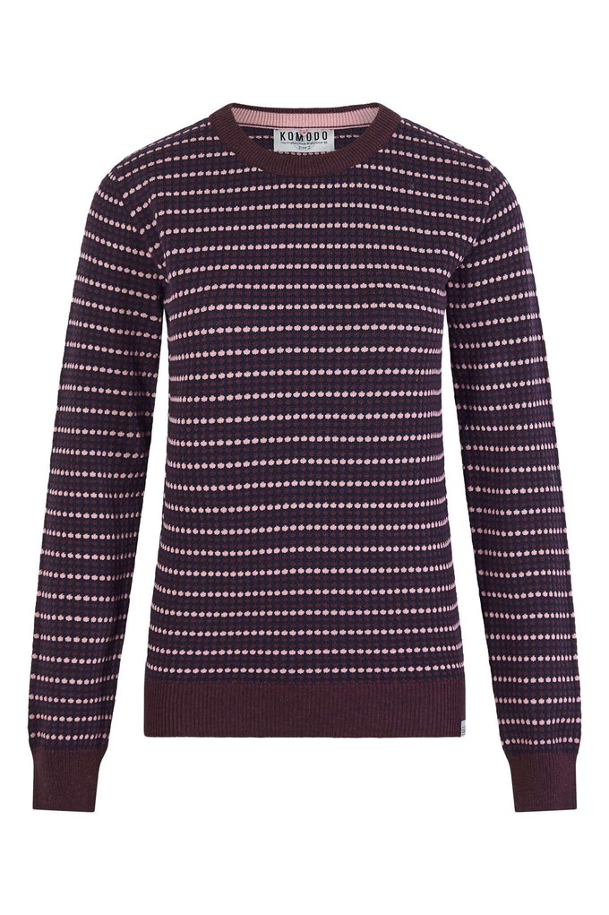 TINA - GOTS Organic Cotton Jumper Plum from KOMODO